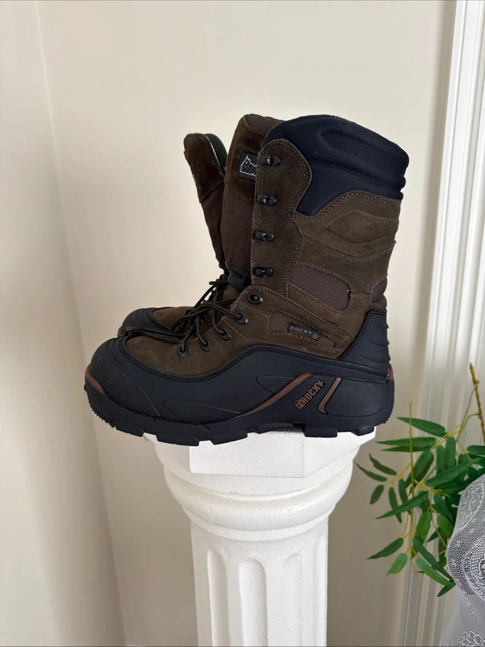 Rocky Blizzard Stalker Boots 9” Waterproof 1200G Insulated 10 M Men FQ0005454
